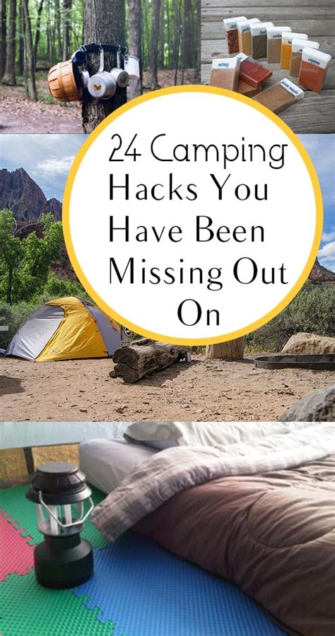 Organization Tent Camping Hacks 101 Of The Best Camping Ideas Tips