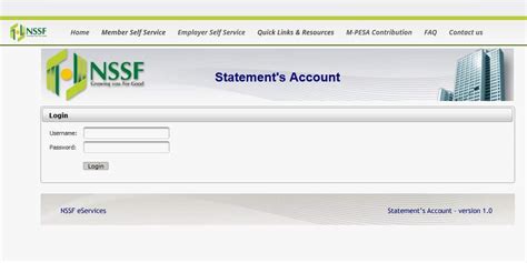 Nssf Portal Account Registration Activation And Contributions