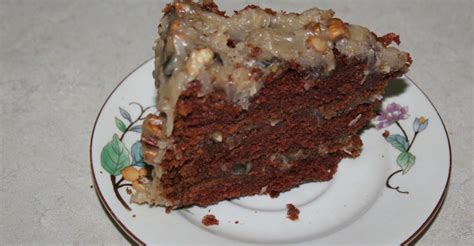 In a large bowl, cream 1 cup butter and 2 cups sugar until light and fluffy. Valeria's Vintage German Chocolate Pan Cake - Ain't It A ...