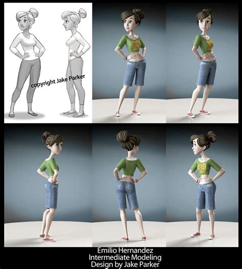 Animschoolblog Animschool Showcase Intermediate Modeling Modeling