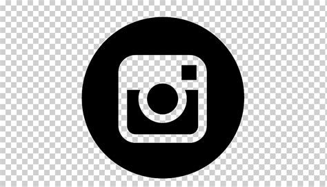 Redes Sociales Iconos De Computadora Instagram Blanco Y Negro Redes