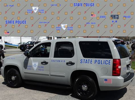 Rhode Island State Police — Cardinal Police Diecast