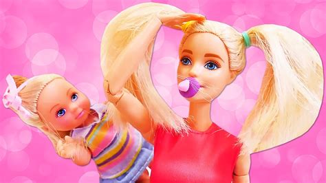 ¡barbie Es Una Bebé Muñecas Barbie En Español Vídeos Para Niñas Youtube