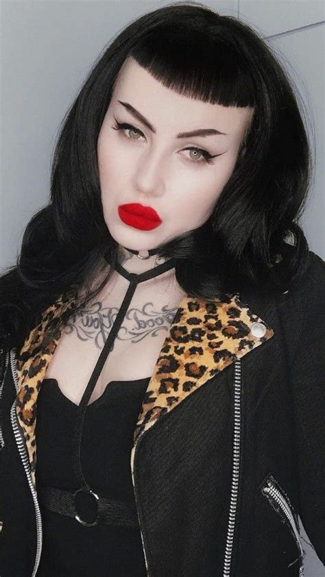 pin by maddie cariker on rockabilly psychobilly gothabilly in 2023 vintage makeup looks retro