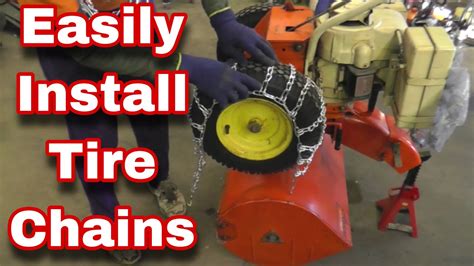 Easily Install Tire Chains Youtube