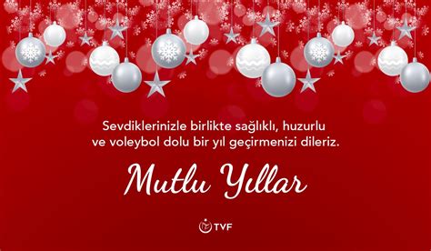 Yeni Yılınız Kutlu Olsun Türkiye Voleybol Federasyonu Tvf