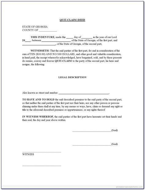 Broward County Quit Claim Deed - CountyForms.com