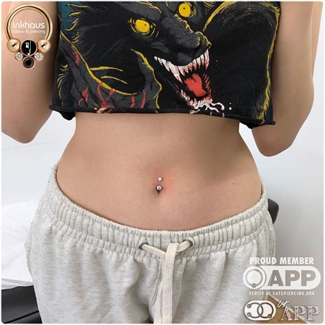 Navel Piercings Inkhaus Tattoo And Piercing