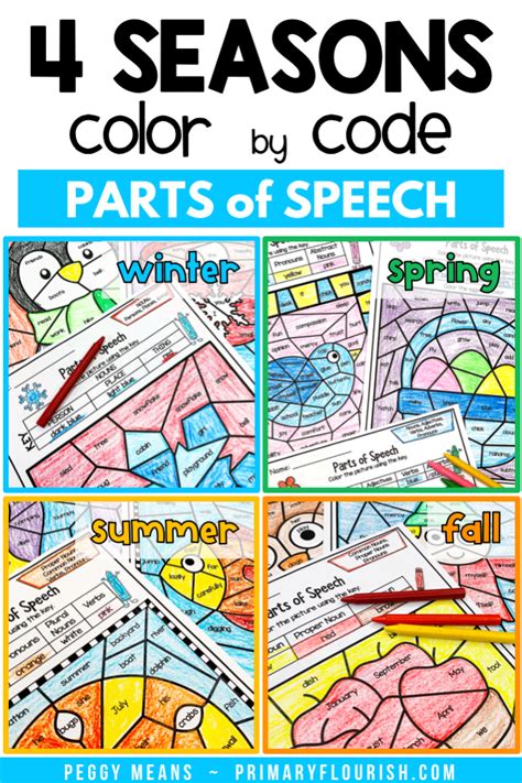Provide No Prep Parts Of Speech Reinforcement For Your Students All