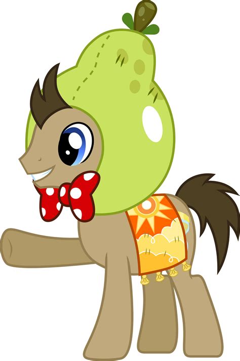 Doctor Whooves Pear Hat And Bowtie By Chainchomp2 On Deviantart