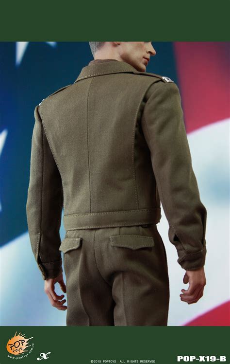 Product Announcement Poptoys 1 6 Style Series X19 Wwii Captain Military Uniforms Suit A And B