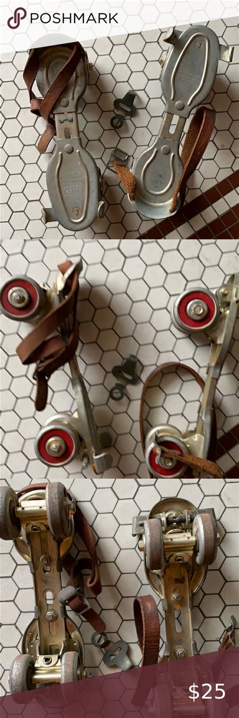 Vintage Over Shoe Roller Skates Key To Expand Roller Skates