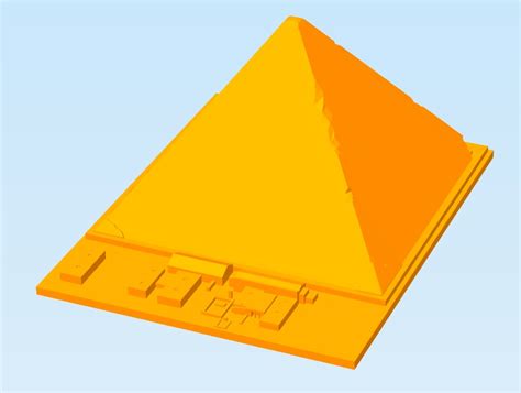 Free Stl File The Great Pyramid Of Giza 🆓・3d Printable Object To Download・cults