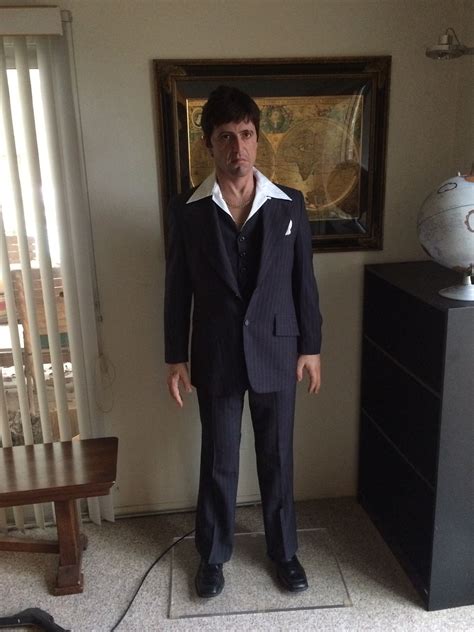 Full Size Silicone Scarface Scarface Silicone Figures Formal