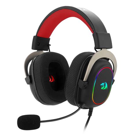 Headset Gamer Redragon Zeus X Usb 71 Surround Rgb Black