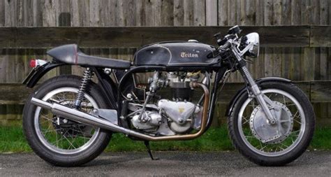 1954 Dresda Triton 750 Classic Driver Market Cafe Racer Bikes