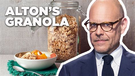 Baste immediately with brandy as below. Alton Brown Makes Granola | Food Network (With images ...