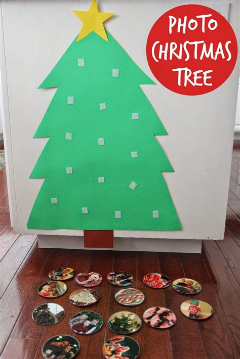 Build a Photo Christmas Tree for Babies & Toddlers  Toddler Approved