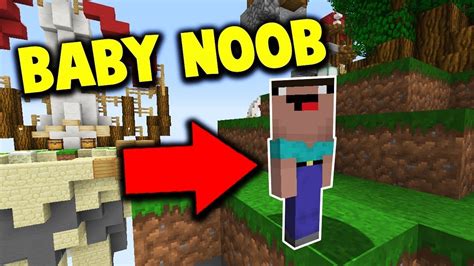 Noob Baby Minecraft Skywars 3 Youtube