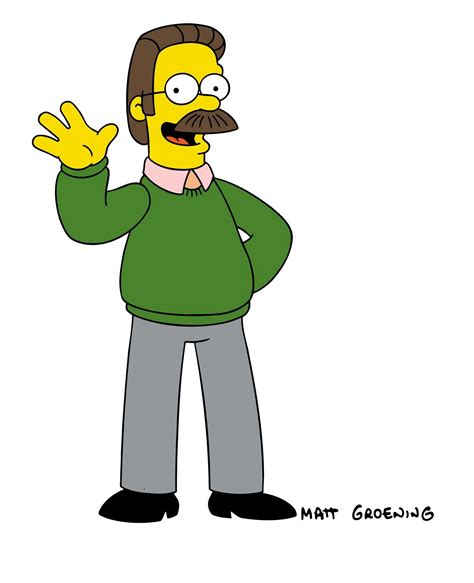 Imagen Ned Flanderspng Simpson Wiki En Español La Wiki De Los Simpson