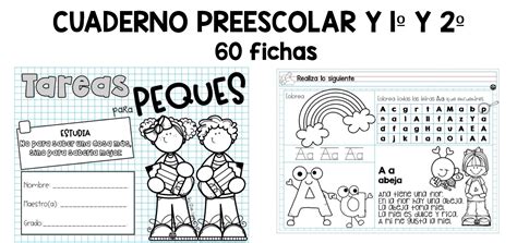 Nuevo Cuaderno 60 Fichas De Tareas De Preescolar Destacada