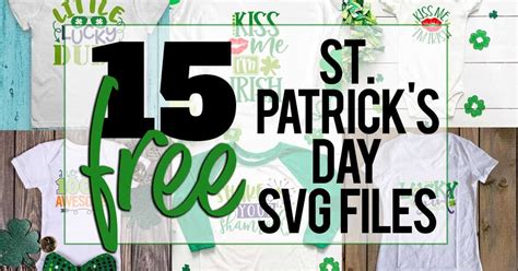 15 Free St. Patricks' Day SVG Files for Silhouette and Cricut - Burton