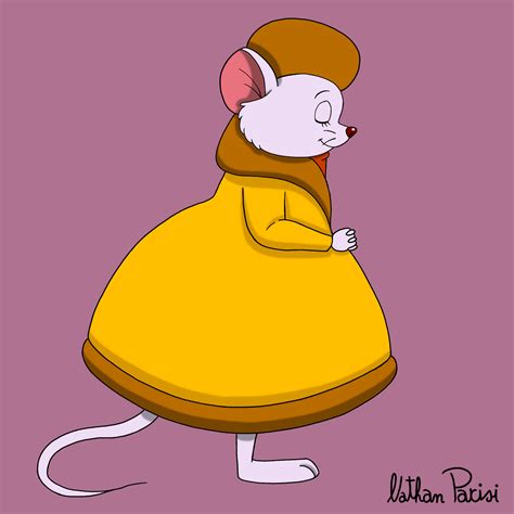 Miss Bianca From The Rescuers 3 By Nathanparisi On Deviantart