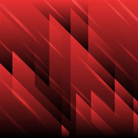 Premium Vector Red Tech Geometric Abstract Background