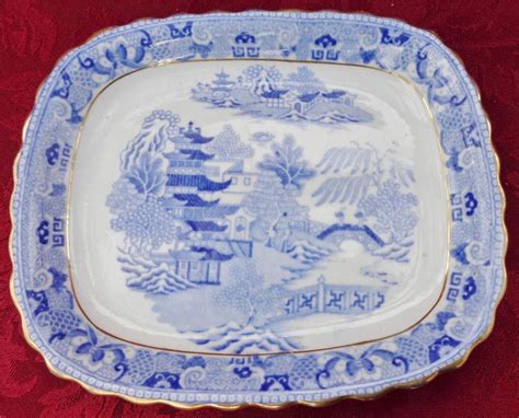 Antique blue willow china is at least 100 years old. Antique William IV New Hall Porcelain Teapot Stand William ...