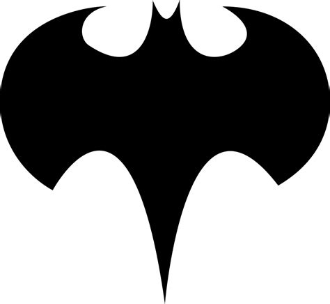Batman Silhouette Logo Clip Art Batman Png Download 980902 Free