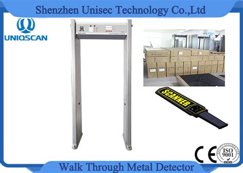 Is there good security in place and did you feel safe? 8KHZ Indoor 6 Zones Walk Through Metal Detector with LED ...