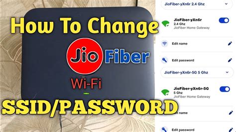 How To Change Jio Fiber Wifi Password Jio Fiber Password Change Kaise Kare Jio Fiber Youtube