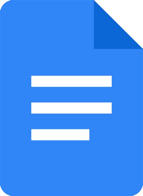 Последние твиты от google docs (@googledocs). File:Google Docs 2020 Logo.svg - Wikimedia Commons