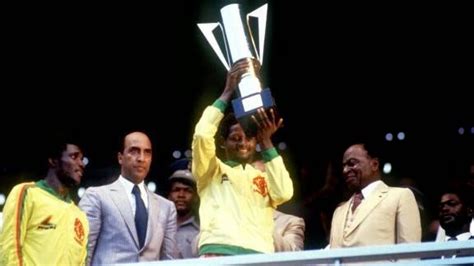 He won 40 caps and scored 1 goal for his country, and was their regular left back between 1983 and. ANOTANDO FÚTBOL *: COPA AFRICA 1984