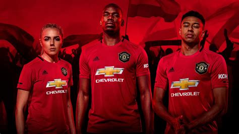 Revealed New Man Utd Home Kit For 201920 Manchester United
