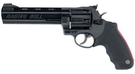 Taurus Model 444 Raging Bull 44 Magnum Black Revolver 65 Inch Barrel