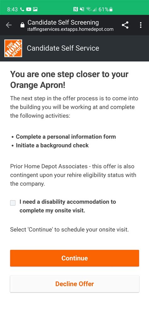 Does this mean that I've already been offered the job? Or do I still