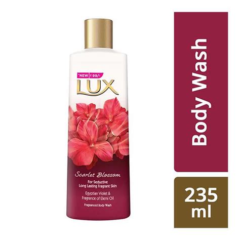 Buy Lux Scarlet Blossom Body Wash With Egyptian Violet And Elemi Oil