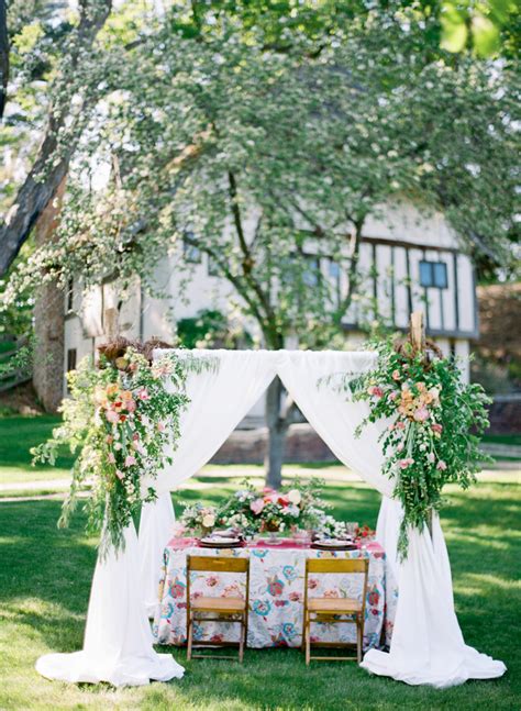 Colorful Garden Wedding Inspiration Elizabeth Anne Designs The