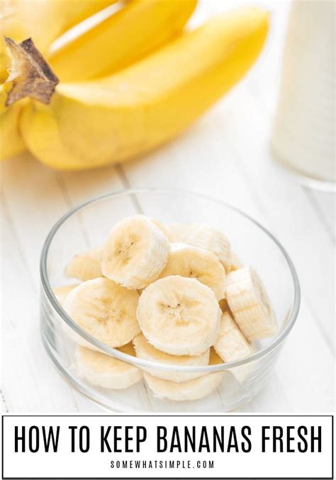 How To Keep Bananas Fresh Longer Keep Bananas Fresh Fresh Food Food