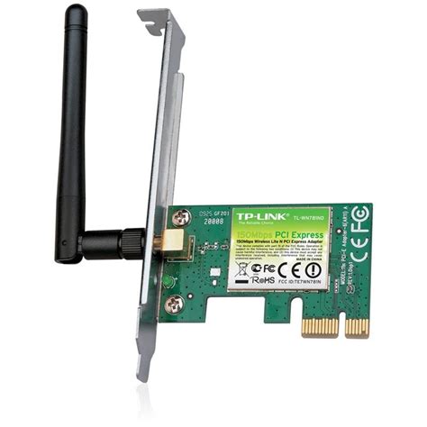 Placa De Rede Wireless Tp Link Pci Express Tl Wn781nd 150mbps