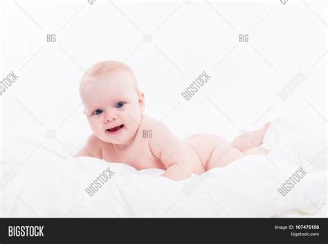 Cute Naked Baby On Image Photo Free Trial Bigstock