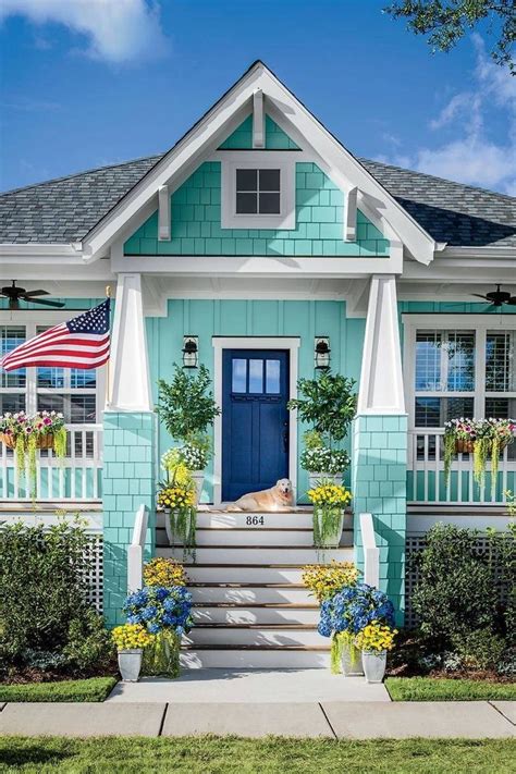 Pin By Beverly Hutchins On Aqua Cottage Life Exterior Paint