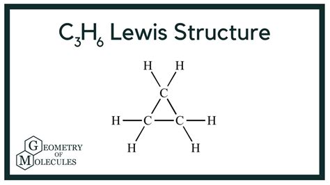 C3h6 Lewis Structure How To Draw The Lewis Structure For C3h6
