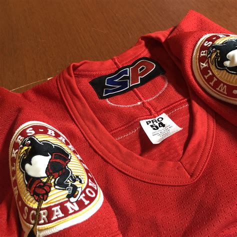 Game Worn Wilkes-Barre Scranton Penguins AHL Jersey WBS Pittsburgh