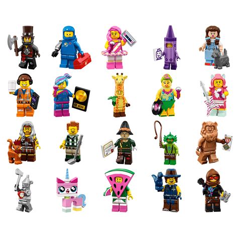 Lego Movie 2 Minifigures Series Complete Collection Of 20 Lego