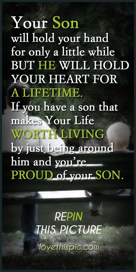 Tell them just how proud you are with these messages and appreciation. Parent To Son Graduation Quotes. QuotesGram