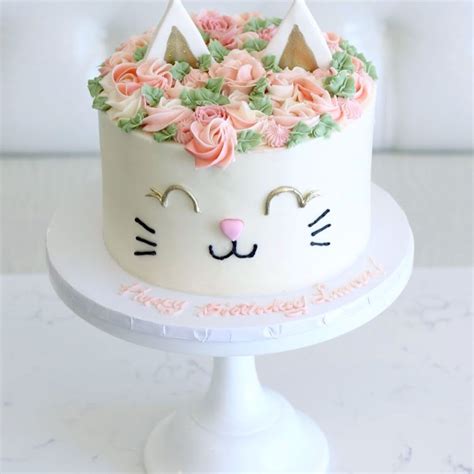 Easy Cat Face Birthday Cake Packagegross