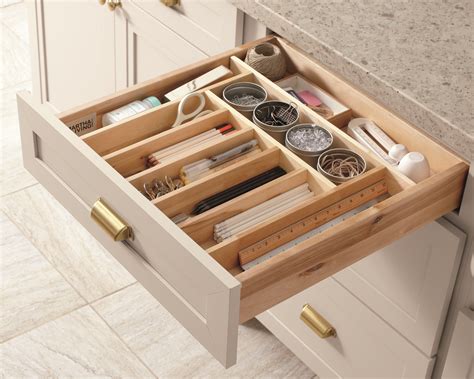 Keep Your Kitchen Organized With Built In Drawer Organizers From Martha