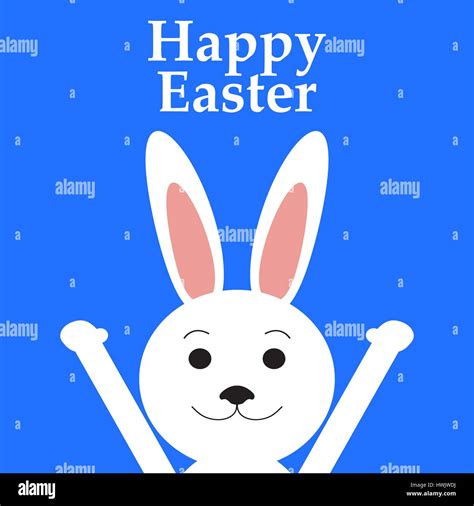 Funny Easter Rabbit Stock Vector Image And Art Alamy